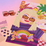 1000 PIECE PUZZLE WITH GEMS - BOLD BRAVE BRILLIANT
