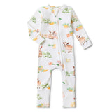 FARM ORGANIC ZIP ROMPER