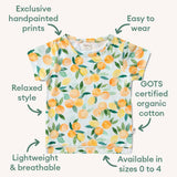 CITRUS SQUEEZE ORGANIC TEE