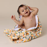 SUNNY CITRUS ORGANIC BABY TOWEL