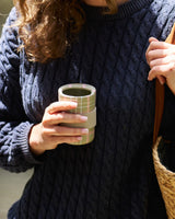CATS PYJAMAS TRAVEL MUG - SAGE & BLUSH