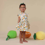 SUNNY CITRUS ORGANIC DRESS