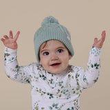 SAGE ORGANIC KNIT BEANIE