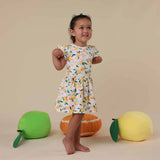 SUNNY CITRUS ORGANIC DRESS