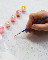 PAINT BY NUMBERS - BOWL OF ORANGES