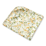 GOLDEN WATTLE ORGANIC STRETCH WRAP & TOPKNOT SET