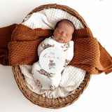 KOALA ORGANIC SWADDLE & BEANIE SET