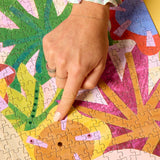 1000 PIECE PUZZLE WITH GEMS - BOLD BRAVE BRILLIANT