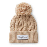 HAZELNUT ORGANIC KNIT BEANIE