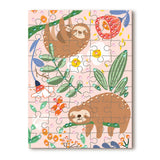 45 PC KIDS PUZZLE WITH GEMS - SLOTH