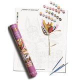 PAINT BY NUMBERS - 'TWO PROTEAS'