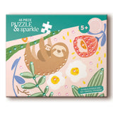 45 PC KIDS PUZZLE WITH GEMS - SLOTH