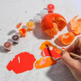 PAINT BY NUMBERS - BOWL OF ORANGES