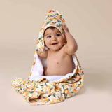 SUNNY CITRUS ORGANIC BABY TOWEL