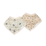 Loulou Lollipop Bandana Bib Set 2 Pack Bumble Bees