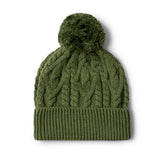 OLIVE ORGANIC KNIT BEANIE