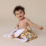 SUNNY CITRUS ORGANIC BABY TOWEL