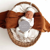 KOALA ORGANIC SWADDLE & BEANIE SET