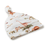 DINO ORGANIC KNOTTED BEANIE