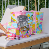 JUMBO BEACH BAG - GOOD VIBES