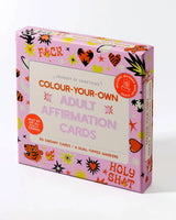 COLOUR YOUR OWN ADULT AFFIRMATION CARDS