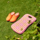 KNEELING MAT - DAISY GINGHAM