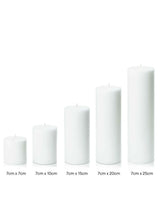 OLIVE PILLAR CANDLE - VARIOUS SIZES