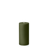 OLIVE PILLAR CANDLE - VARIOUS SIZES