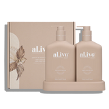WASH & LOTION DUO - APRICOT & SWEET FIG