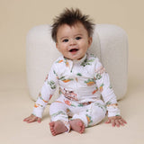 FARM ORGANIC ZIP ROMPER