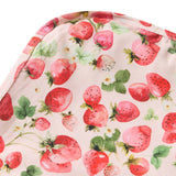 STRAWBERRY ORGANIC STRETCH WRAP & TOPKNOT SET