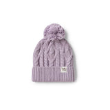 LAVENDER ORGANIC KNIT BEANIE