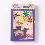 1000 PIECE PUZZLE WITH GEMS - BOLD BRAVE BRILLIANT