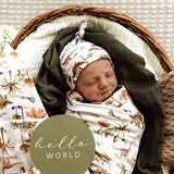 DINO ORGANIC KNOTTED BEANIE