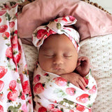 STRAWBERRY ORGANIC TOPKNOT