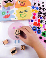 STAMP KIT - COOL FACES