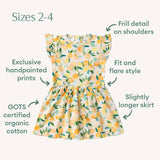 SUNNY CITRUS ORGANIC DRESS