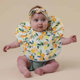 CITRUS SQUEEZE FRILL WATERPROOF BIB