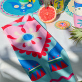 FIESTA HEART COTTON TEA TOWEL