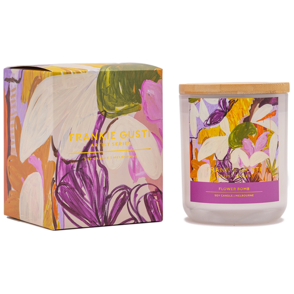 FLOWER BOMB ARTIST SERIES CANDLE