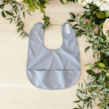 SNUGGLE BIB - SKY BLUE - WATERPROOF