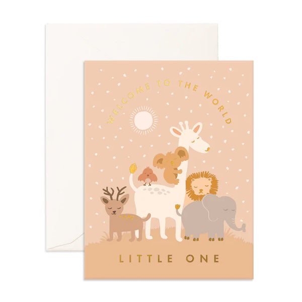 WELCOME LITTLE ONE CARD