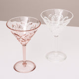FLEMINGTON ACRYLIC MARTINI GLASS - PINK