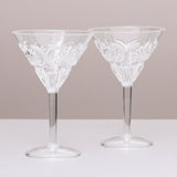 FLEMINGTON ACRYLIC MARTINI GLASS - CLEAR
