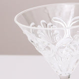 FLEMINGTON ACRYLIC MARTINI GLASS - CLEAR