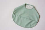 SNUGGLE BIB - SAGE - WATERPROOF