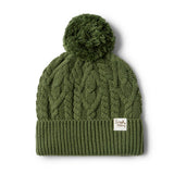 OLIVE ORGANIC KNIT BEANIE