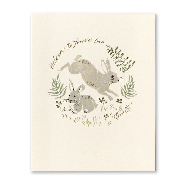 WELCOME TO FOREVER LOVE CARD