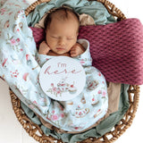WHITE RABBIT ORGANIC MUSLIN WRAP