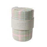 CATS PYJAMAS TRAVEL MUG - SAGE & BLUSH